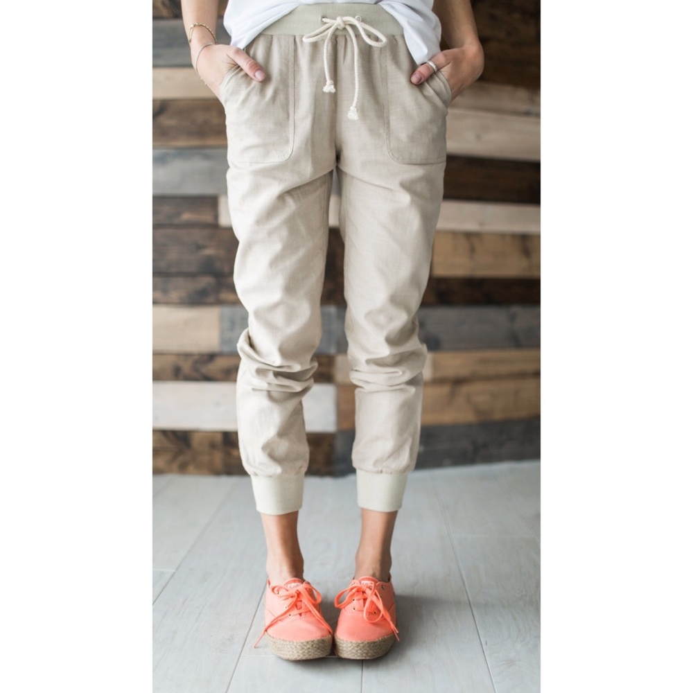 Lightweight Linen Joggers 🏃‍♂️